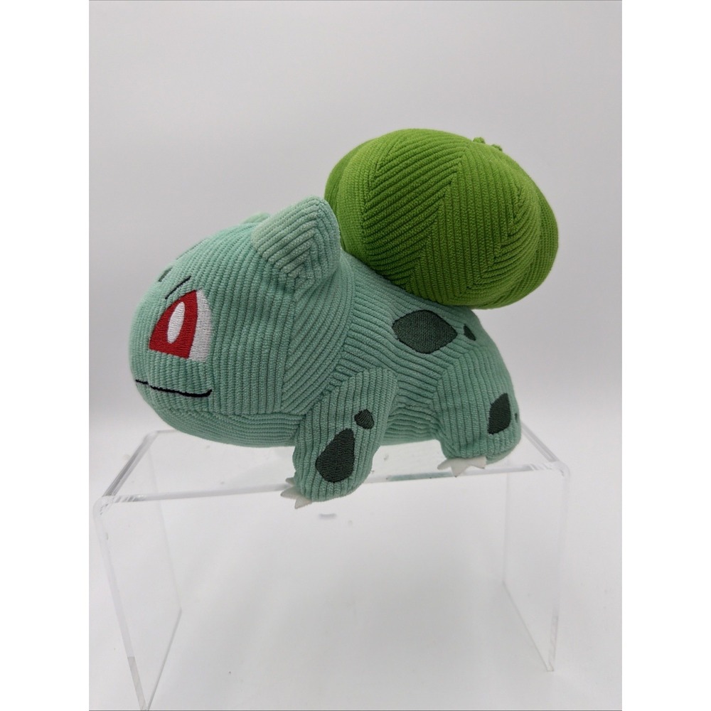 2022 Pokemon‎ Corduroy Bulbasaur Plush by Jazwares - Limited Edition Collectible